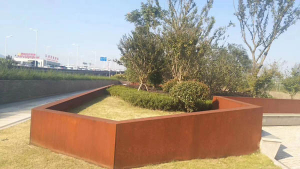 牧野耐候钢挡土墙